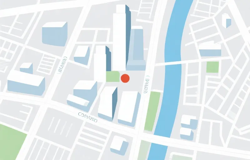 运营中心位置示意图